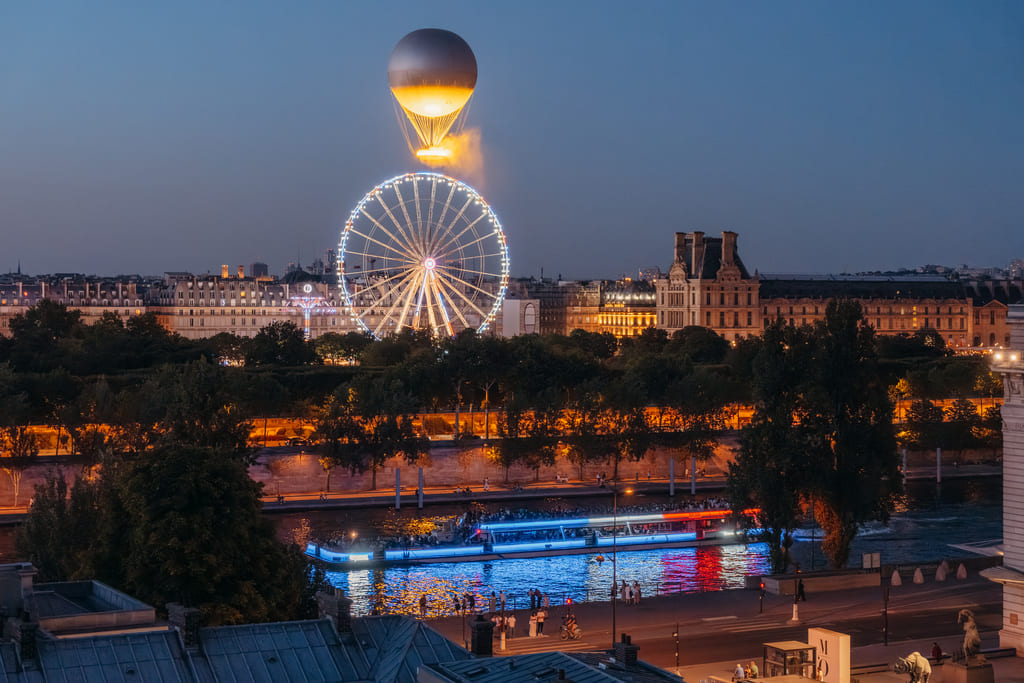 Croisière sur la Seine et Vasque Olympique à Paris